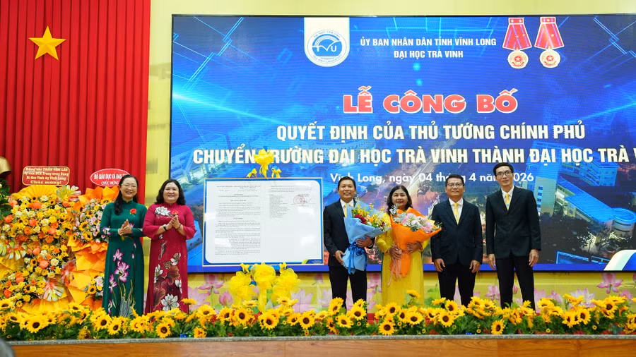 Công bố Quyết định của Thủ tướng chuyển Trường Đại học Trà Vinh thành Đại học Trà Vinh vào tháng 4/2026. tvu-2.jpg