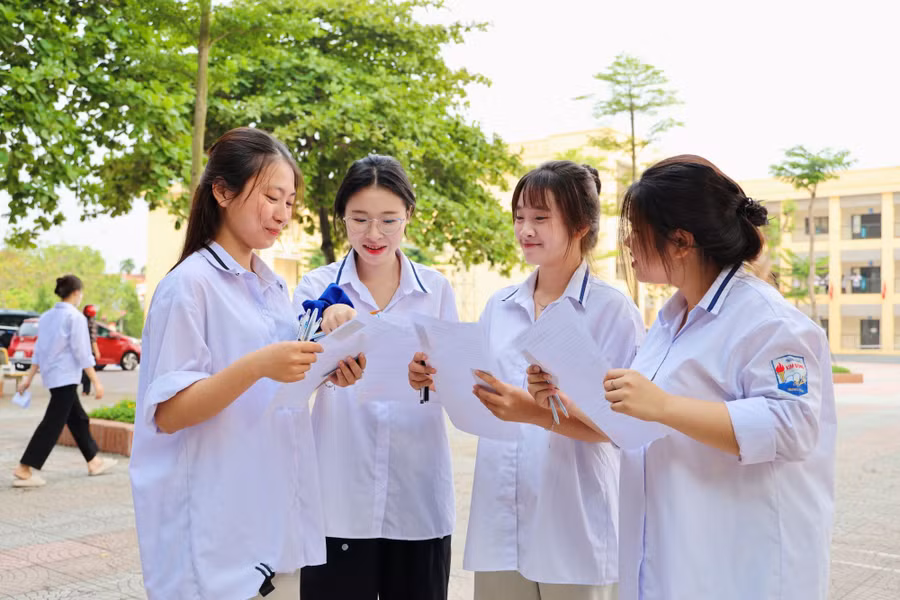 Thí sinh thi tốt nghiệp THPT năm 2026. Ảnh: Nguyễn Mạnh. img-8895.jpg