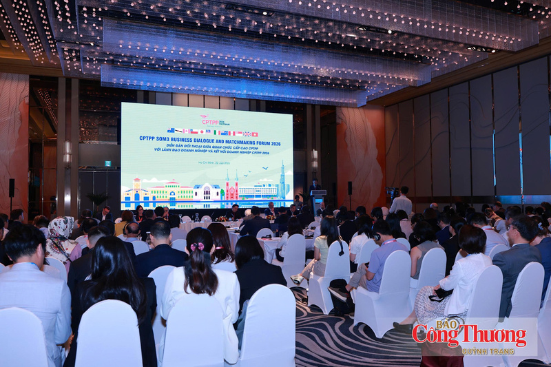 Toàn cảnh Diễn đàn Đối thoại giữa quan chức cấp cao CPTPP với lãnh đạo doanh nghiệp và Kết nối doanh nghiệp CPTPP 2026