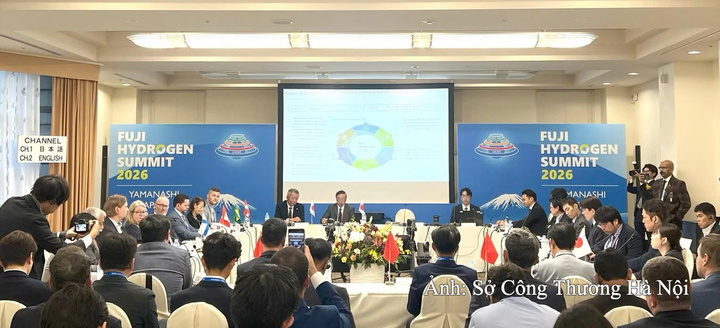 Quang cảnh Hội nghị Fuji Hydrogen Summit 2026.